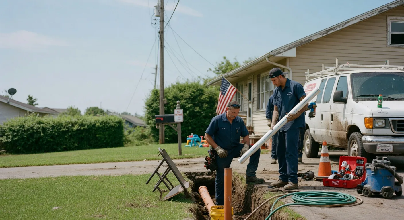 Sewer Line Inspection in Rebecca, GA